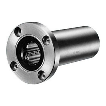 Nippon Bearing NB Corp SWF16WUU 1" ID Round Flange Double-Wide Type Linear Bearing W/Seals, Steel SWF16WUU